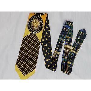 Gianni Versace, Baroque Medusa Head Logo Silk Multicolor Men’s Tie